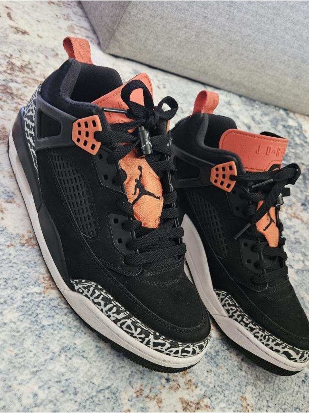 Jordan Spizike Low "Black Starfish" (Style Code: FQ1759-008) SIZE 9.5 MEN